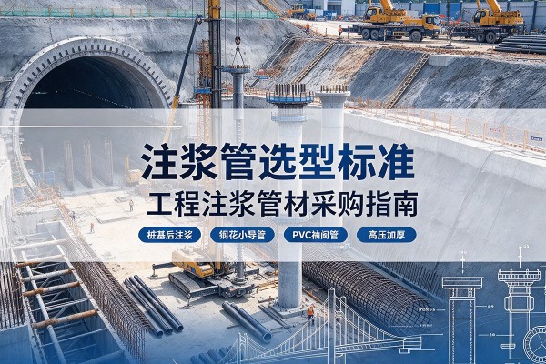 麻江注浆管选型标准