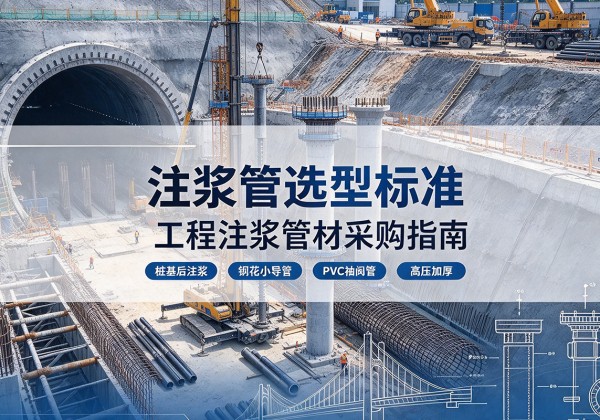 麻江注浆管选型标准